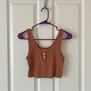 American Eagle Outfitters Ribbed Crop Top